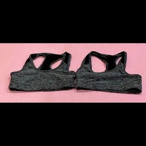 2 old navy girls sports bras. Never worn.
